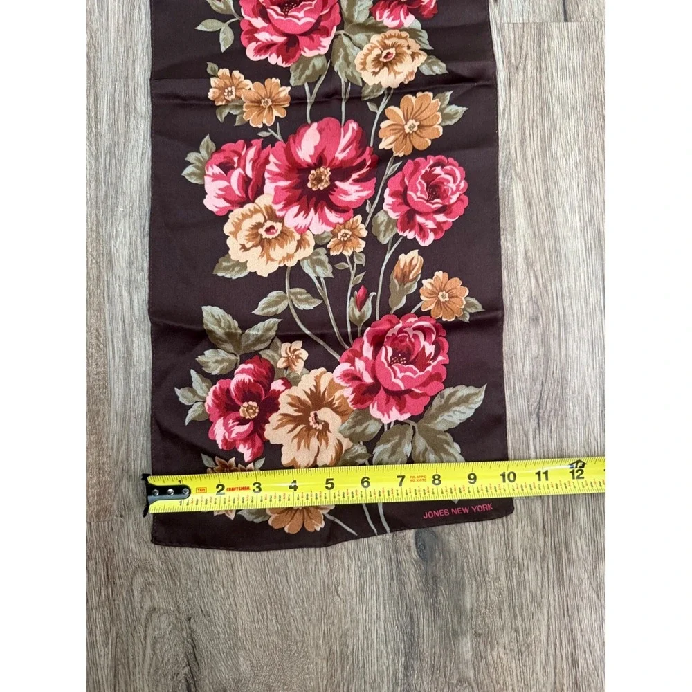 Jones New York Floral Silk Scarf‎ | 52